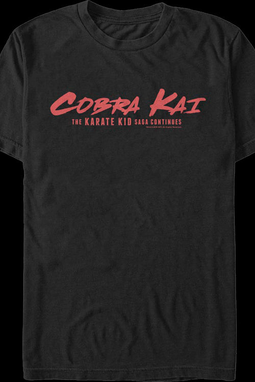Saga Continues Cobra Kai T-Shirtmain product image