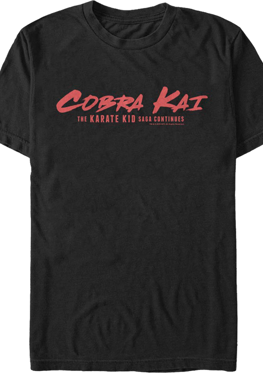 Saga Continues Cobra Kai T-Shirt - main product image