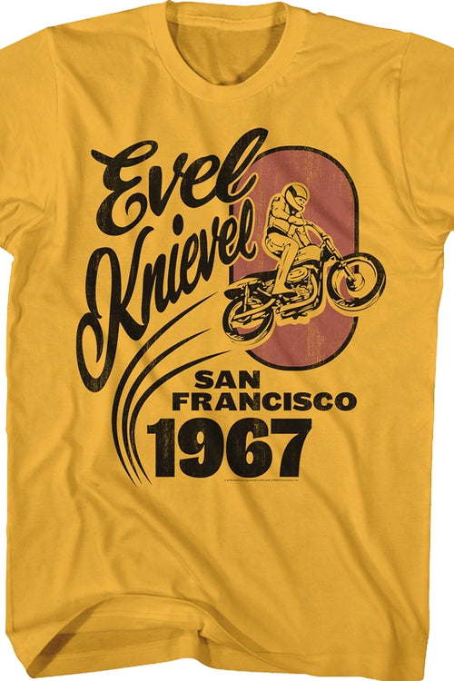San Francisco 1967 Evel Knievel T-Shirtmain product image