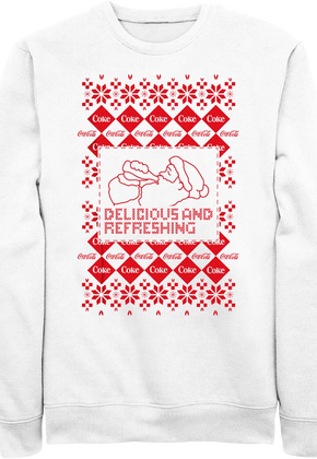 Santa Claus Delicious And Refreshing Coca-Cola Sweatshirt