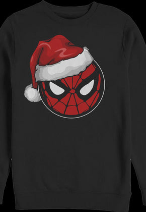 Santa Hat Spider-Man Marvel Comics Sweatshirt