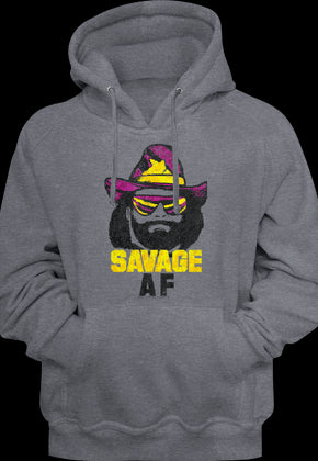 Savage AF Macho Man Hoodie