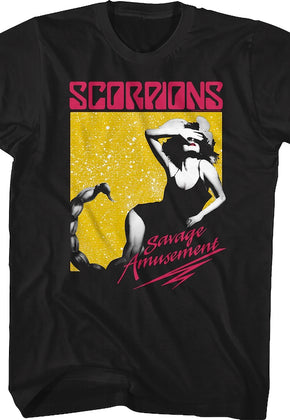 Savage Amusement Album Cover Scorpions T-Shirt