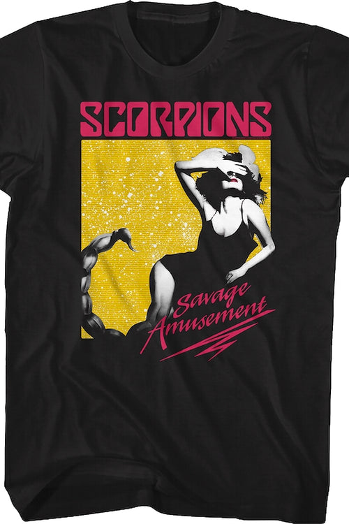 Savage Amusement Album Cover Scorpions T-Shirtmain product image