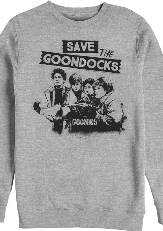 Save The Goon Docks Goonies Sweatshirt - main product image