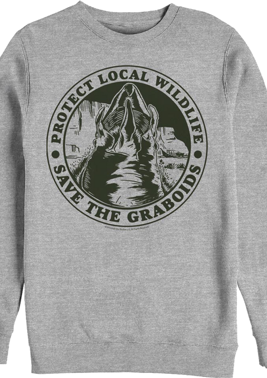 Save The Graboids Tremors Sweatshirt - main product image