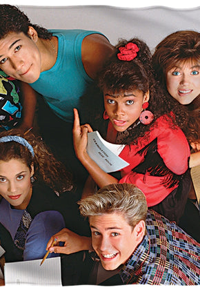 Saved By The Bell 36 x 58 Fleece Blanket