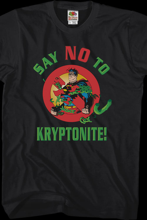 Say No To Kryptonite Superman T-Shirtmain product image