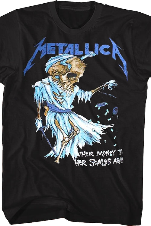 Scales of Justice Metallica T-Shirtmain product image