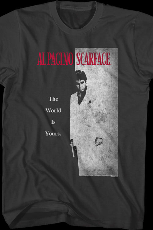 Scarface Movie Poster Smoke T-Shirtmain product image