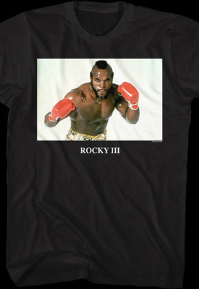 Clubber Lang Boxing Pose Rocky III T-Shirt