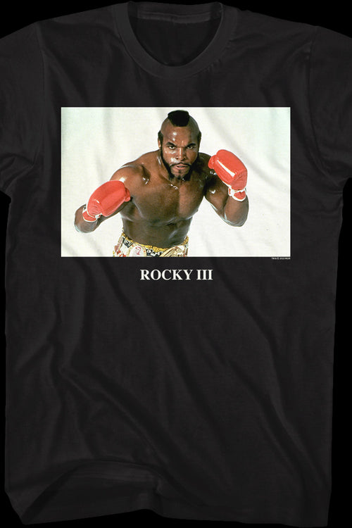 Clubber Lang Boxing Pose Rocky III T-Shirtmain product image