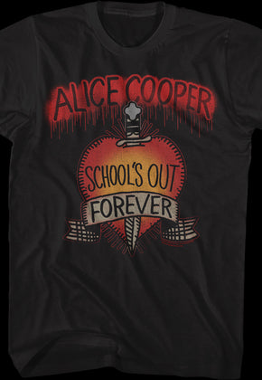 School's Out Forever Alice Cooper T-Shirt