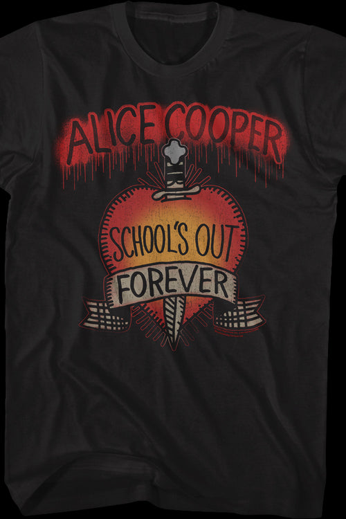 School's Out Forever Alice Cooper T-Shirtmain product image