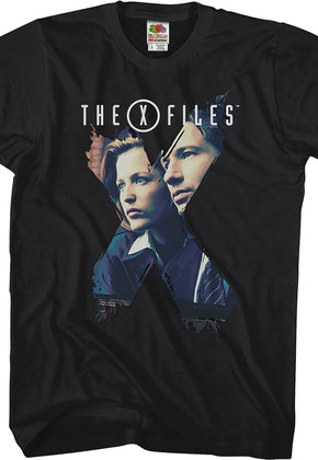 Scully and Mulder X-Files T-Shirt