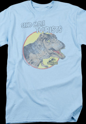 Send More Tourists Jurassic Park T-Shirt