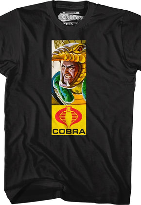 Serpentor Filecard ID GI Joe T-Shirt