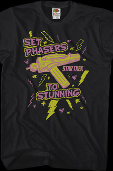 Set Phasers To Stunning Star Trek T-Shirt