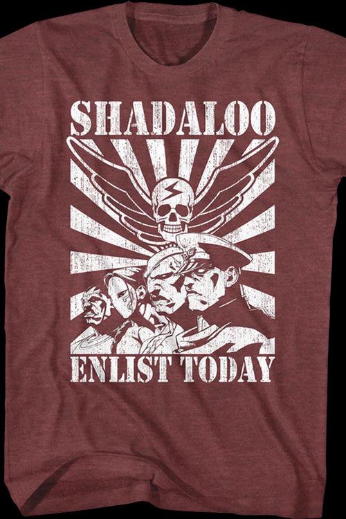 Shadaloo Propaganda Poster Street Fighter T-Shirtmain product image