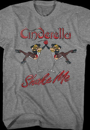 Shake Me Martini Glasses Cinderella T-Shirt