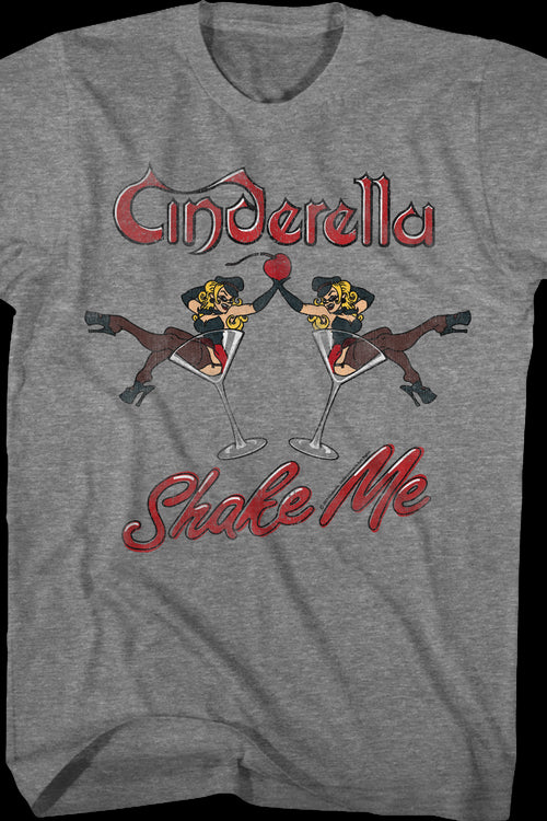 Shake Me Martini Glasses Cinderella T-Shirtmain product image