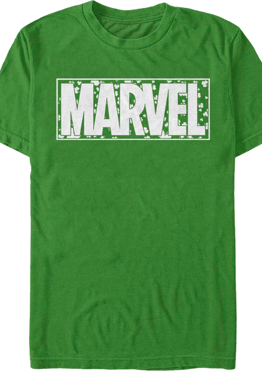 Shamrocks Logo Marvel Comics T-Shirt - main product image