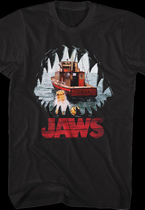 Shark Mouth POV Jaws T-Shirt