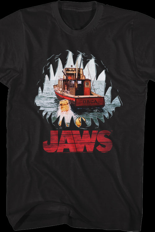 Shark mouth t best sale shirt