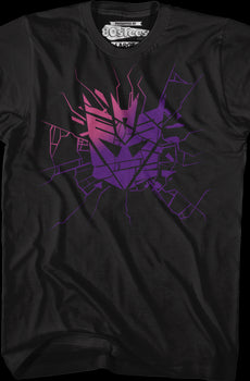 Shattered Glass Decepticons Logo Transformers T-Shirt
