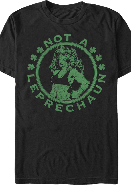 She-Hulk Not A Leprechaun Marvel Comics T-Shirt - main product image