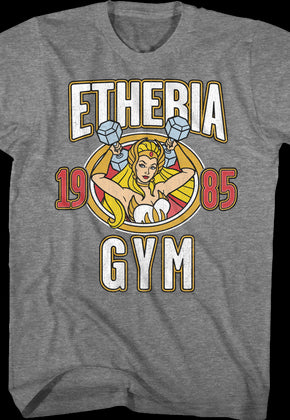 She-Ra Etheria Gym Masters of the Universe T-Shirt