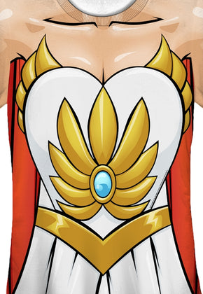 Ladies She-Ra Sublimation Costume Shirt