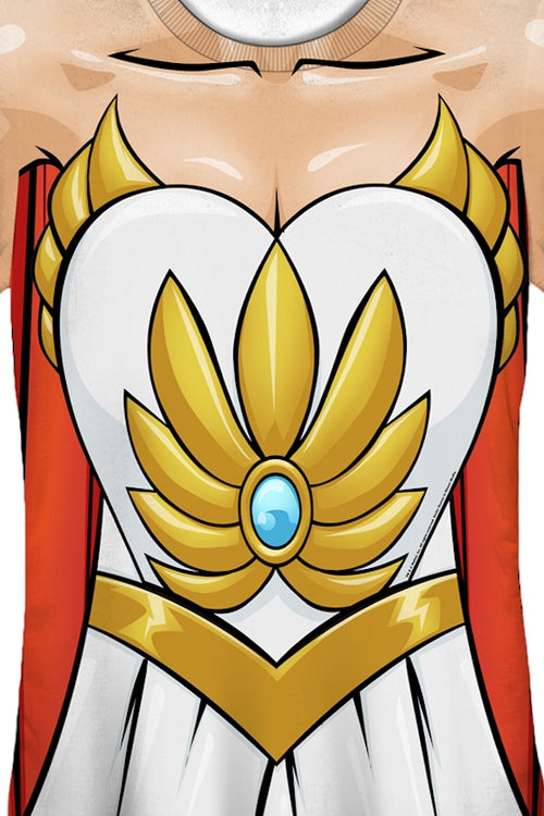 Ladies She-Ra Sublimation Costume Shirtmain product image
