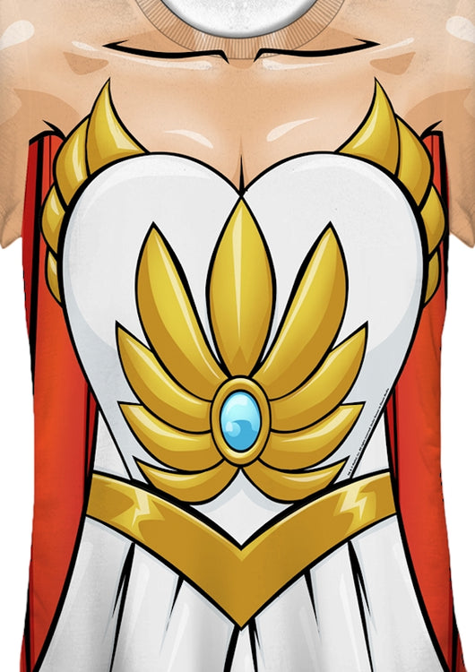 Ladies She-Ra Sublimation Costume Shirt - main product image