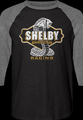 Shelby Racing Raglan Baseball Shirt