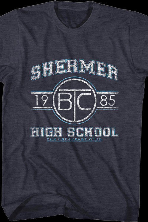 Shermer High School 1985 Breakfast Club T-Shirtmain product image