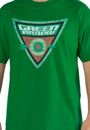 Shield Logo Green Arrow Shirt