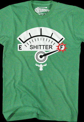 Shitter's Full Gas Gauge Christmas Vacation T-Shirt