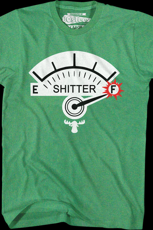 Shitter's Full Gas Gauge Christmas Vacation T-Shirtmain product image