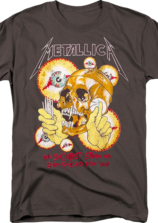 Shortest Straw Metallica T-Shirt - main product image