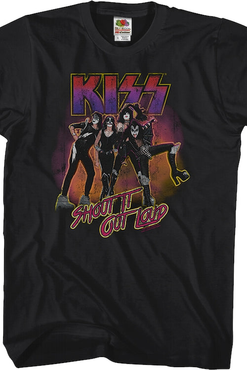Shout It Out Loud KISS T-Shirtmain product image