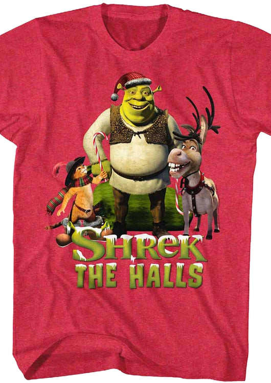 Shrek The Halls T-Shirt - main product image
