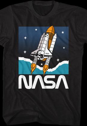 Shuttle In Space NASA T-Shirt