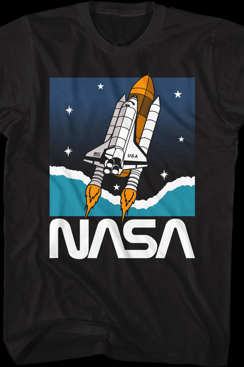 Shuttle In Space NASA T-Shirtmain product image