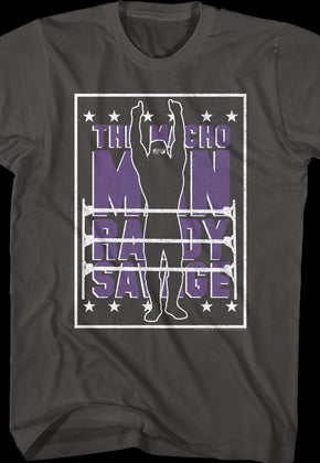 Silhouette Macho Man Randy Savage T-Shirt
