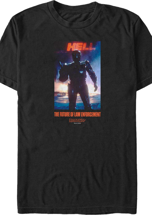 Silhouette Robocop T-Shirt - main product image