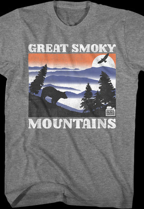 Silhouettes Great Smoky Mountains National Park T-Shirt