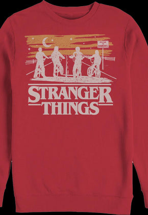 Silhouettes Stranger Things Sweatshirt