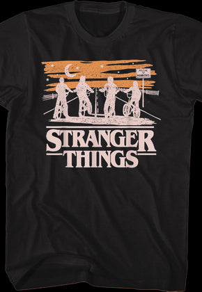 Silhouettes Stranger Things T-Shirt