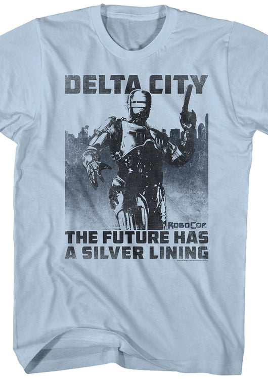 Silver Lining Robocop T-Shirt - main product image